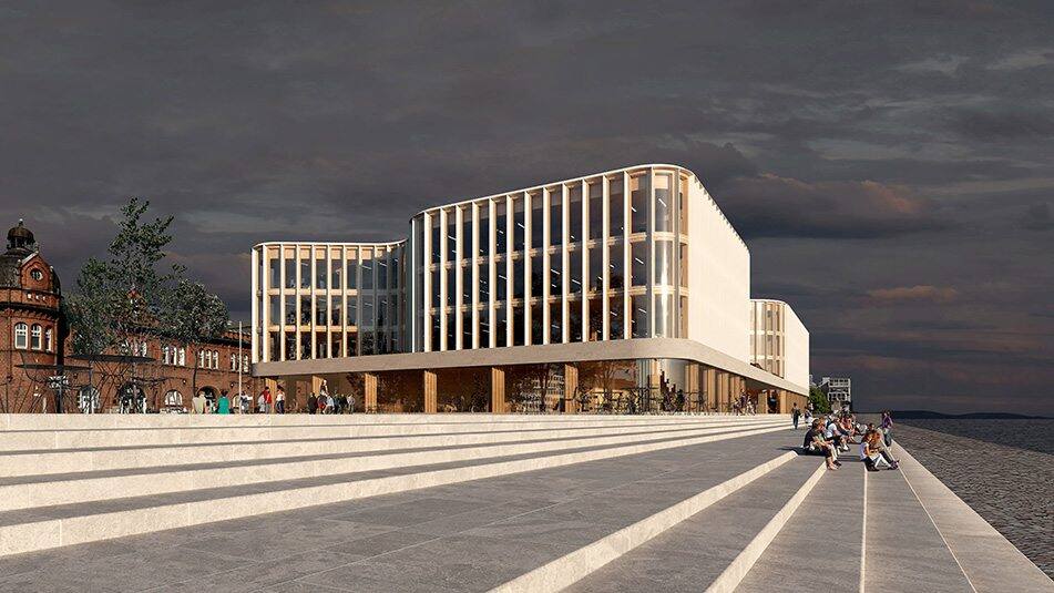 La "visión de la experiencia" para el emblemático edificio Katajanokan Laituri nació a través de un proceso de co-creación liderado por KONE