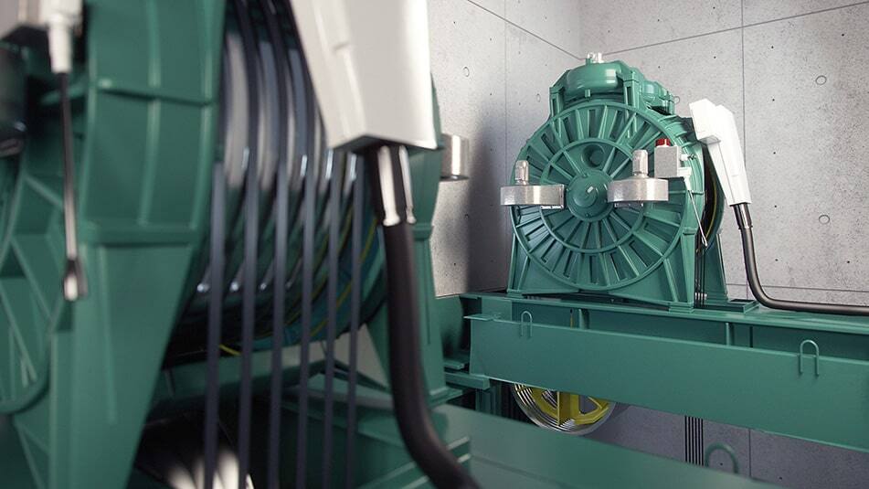 Las nuevas tecnologías como la superligera KONE UltraRope® pueden ofrecer una eficiencia energética sin precedentes.